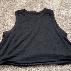 Lululemon Crop Muscle Tank